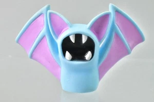 Pokemon Zubat 1998 Finger Puppet Rubber Mini Figure Bandai #3 - Picture 1 of 2