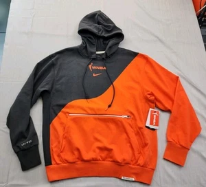 New Mens Nike WNBA Logowoman Swoosh Premium Hoodie Size Large Loose $95 - Picture 1 of 12
