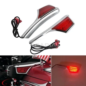 Passenger Armrest Trim w/ LED Lights For Honda Gold Wing 1800 GL1800 2006-2017 - Picture 1 of 8