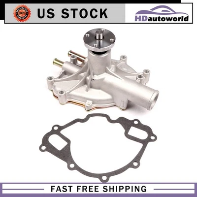 Water Pump W/ Gasket For 86-93 Ford Mustang Lincoln Mark VII 5.0L V8 - Image 1 of 4