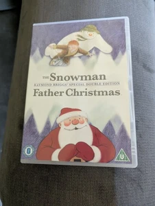 DER SCHNEEMANN - WEIHNACHTSMANN DVD - RAYMOND BRIGGS 2 FILMSET - PORTOFREI - Bild 1 von 1