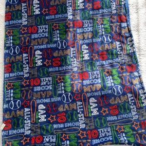 Baby Starters Blanket Baseball MVP Single Layer - Picture 1 of 6