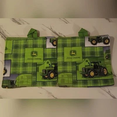 Porta ollas de tractor hechas a mano - Juego de 2 Foto 1 de 4