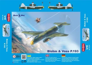 1/72 Blohm und Voss P.193- Micromir- 72033! - Imagen 1 de 3