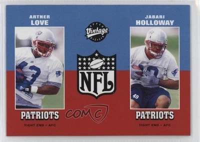 2001 Upper Deck Vintage Jabari Holloway Arther Love #268 Rookie RC - Image 1 of 2