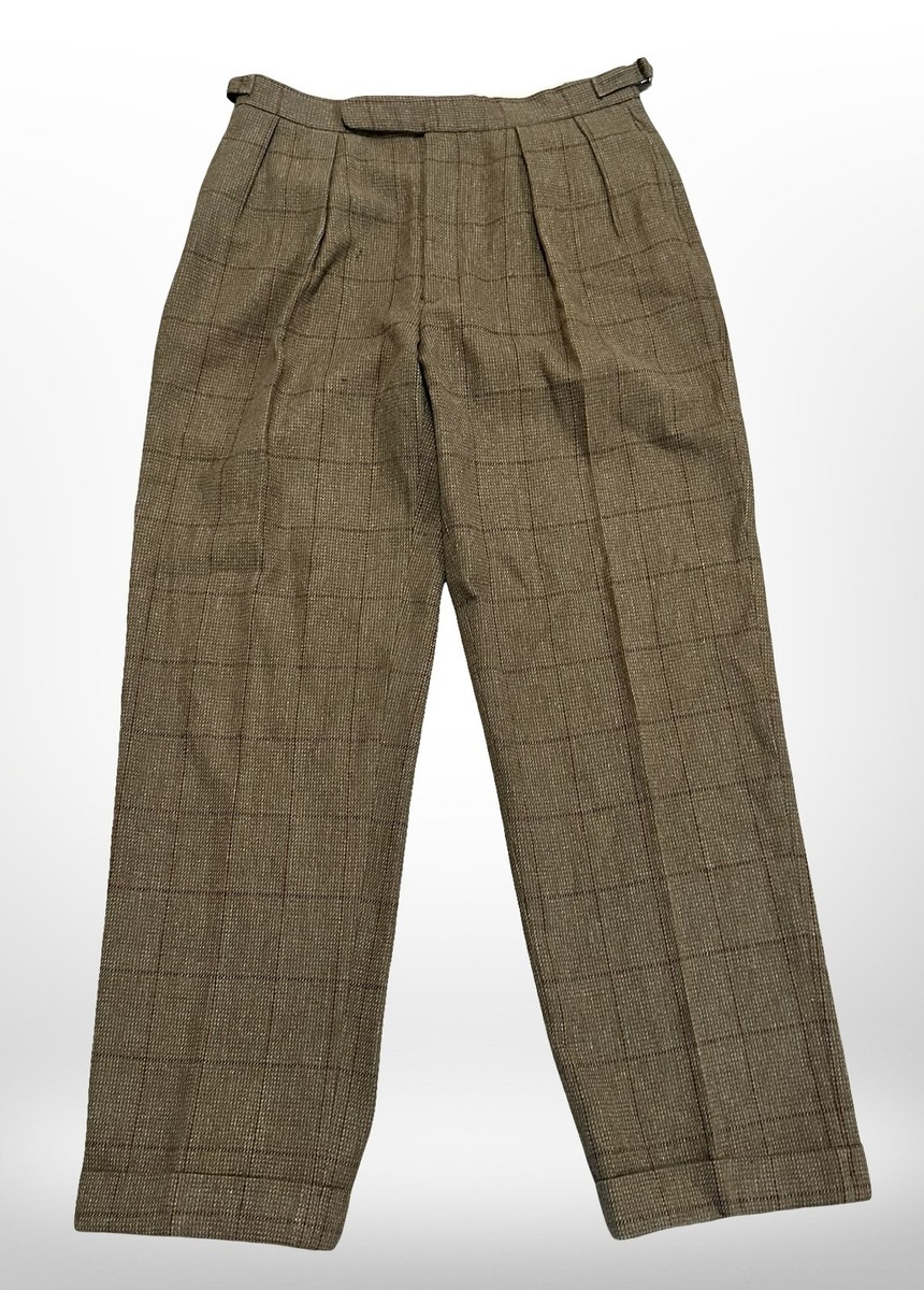 80〜90's Mr. Van Tweed Trousers Pants vintagehrngbonegraytweedpantlk