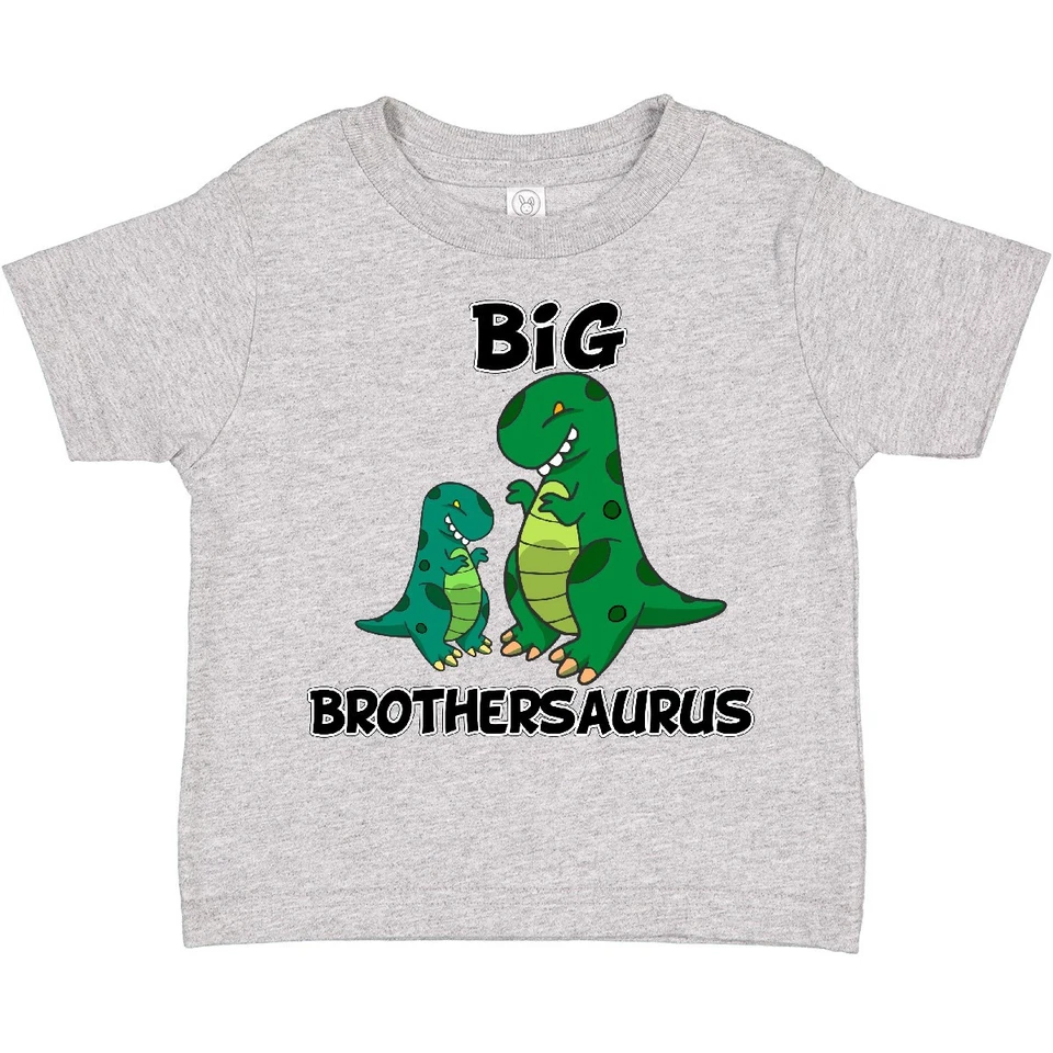 Inktastic Big Brothersaurus Niño Pequeño Camiseta Hermano Dinosaurio Lindo Niño Niño Foto 1 de 1