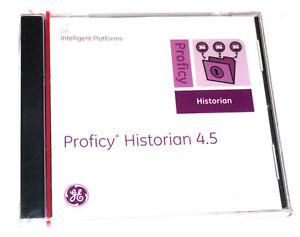 NEW SEALED GE PROFICY HISTORIAN 4.5 SOFTWARE