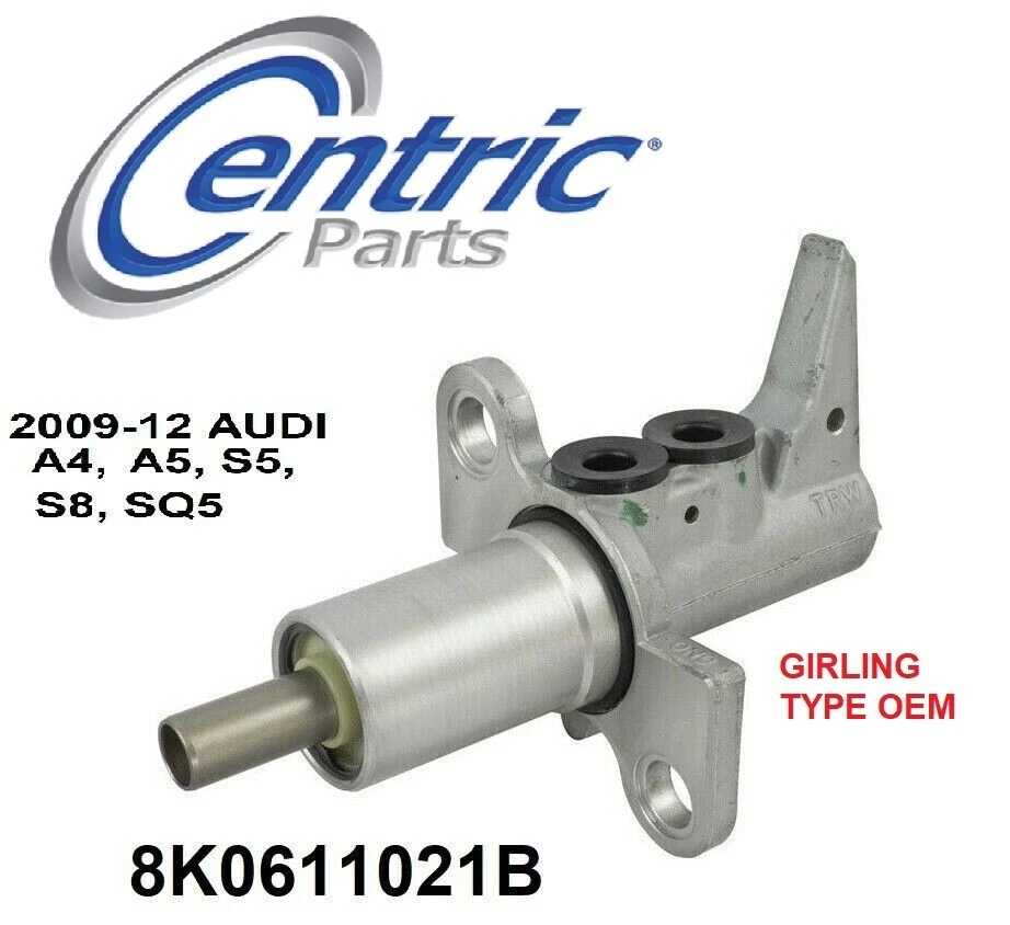 CENTRIC OE BRAKE Master Cylinder For Audi A4,A5,S4,S5,S8,SQ5 ; 8K0611021B - Image 1 of 1