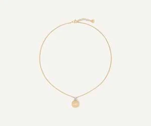 Marco Bicego Africa 18k Y/Gold Pendant Necklace w/Diamond CB2829 B YW Q6 - Picture 1 of 3