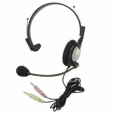 Andrea Electronics NC-181VM High Fidelity Monaural PC Headset, Microphone Boom - Image 1 of 4