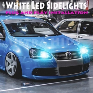 VW Golf MK5 V 5 TDI GTI R32 Xenon White LED Sidelights Bulbs *SALE* - Picture 1 of 2