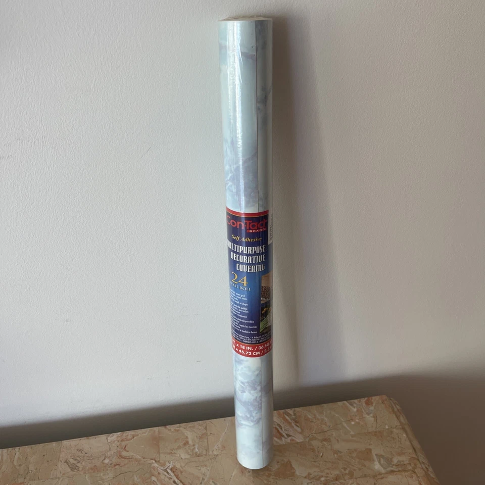 Rollo autoadhesivo marca Con-Tact 18"x24' - nuevo, sellado Foto 1 de 4