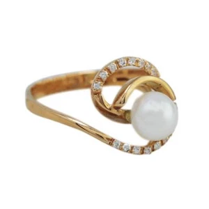 Anello Donna Z233 O Woman Zirconi Perla - Imagen 1 de 1