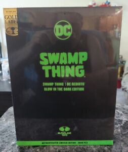 McFarlane Gold Label Swamp Thing Glow-in-the-Dark Limited Edition /3000 MIB 