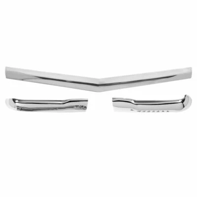 Chrome Hood Bar Extension Set 1956 Chevy Belair 210 150 3 Piece 56 Belair - Image 1 of 4