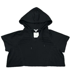 BB Dakota off duty short sleeve black hoodie size small - Picture 1 of 6