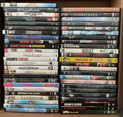 New/Used DVDs-Comedy/Action/Thriller/Horror/Sci-Fi/Drama Choose Your Favorite(s) Foto 1 de 4