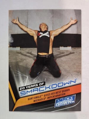 2019 Topps WWE 20 Years of SmackDown #SD-18 KURT ANGLE - Image 1 of 2