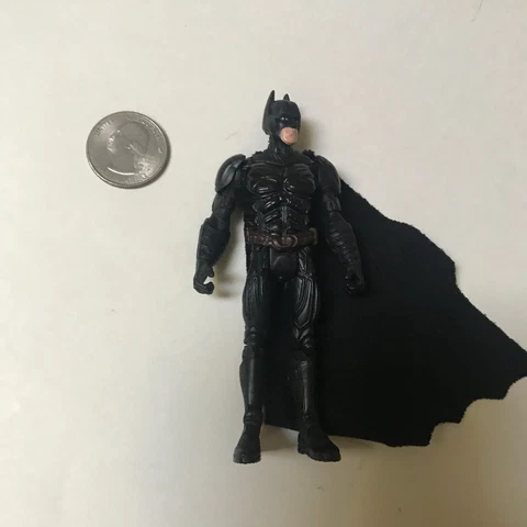 DC TDK 3.75 INCH Figure batman BLACK ARMOR BAT MAN THE DARK KNIGHT BLACK TDKR I1 Cover