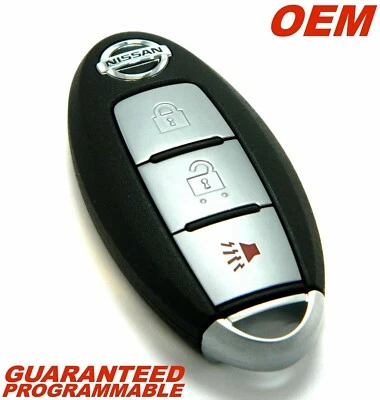 OEM 2011-2014 NISSAN CUBE 3 BUTTON REMOTE SMART KEY FOB 285E3-1KM0D CWTWB1U808 - Image 1 of 4