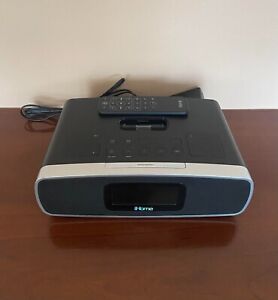 iHome iP92 Dual Alarm Clock Radio With Remote Rz1 Black Gray