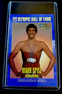 MARK SPITZ ROOKIE RARE 1995 SI FOR KIDS TALL CARD USA OLYMPIC HOF SWIMMING NM+