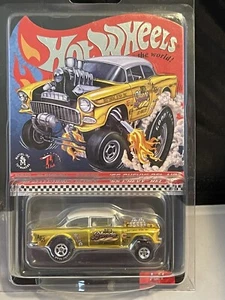 Hot Wheels RLC 55 Chevy Bel Air Gasser Dirty Blonde Excellent Condition 🔥🔥🔥🔥 - Picture 1 of 6