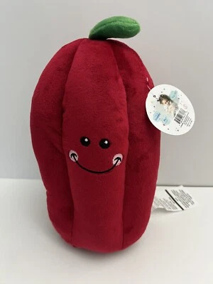 Huggable Friends Collection, By Silver One Intl. Red Pepper 11.5" NWT Plush Toy - Image 1 of 4