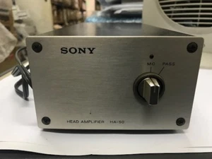 USED Sony  HA-50 Head Amplifier, Made in Japan - Picture 1 of 7