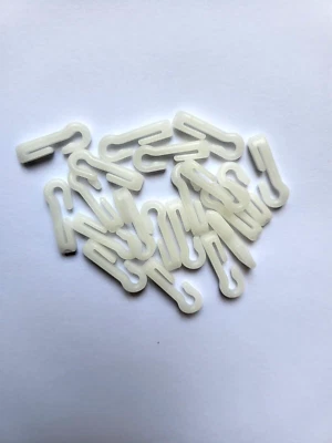 SILENT GLISS 100 GANCHOS DE PISTA DE CORTINA SILENCIOSOS GLISS 3571 - Gancho pequeño para conectar a planeadores