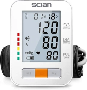 Scian LCD Blood Pressure Monitor Upper Arm Automatic Machine BP Cuff Gauge Pulse - Picture 1 of 7