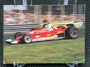 Ferrari 312T2 Classic Car Mini Card Furuta Vintage Made in Japan - Picture 1 of 12