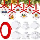 Discs Christmas Ornament Craft Blanks Christmas Tree Crafts