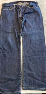 Seven For All Mankind Jeans Herren 34 Blau Standard Denim Straight Button Fly Dark - Bild 1 von 6