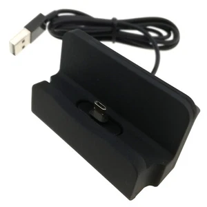 Micro USB Ladegerät Docking Android Smart Handy Strom Daten Sync Tischständer - Bild 1 von 6
