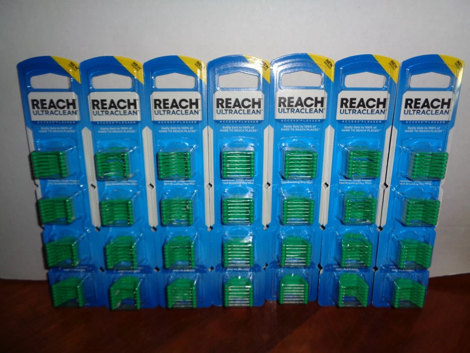 Recargas de hilo dental Reach Ultraclean Access como nuevas 28 ct 7 paquetes 196 en total Foto 1 de 2