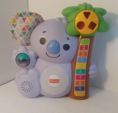 2020 Fisher-Price Linkimals Counting Koala Musical Interactive Toy Mattel  - Image 1 of 4