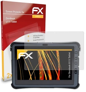 atFoliX 2x Film de Protection d'écran pour Tablette Durabook U11I Mat & Antichoc - Photo 1/8