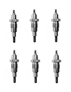 6 X GLÜHKERZE / GLÜHSTIFT FÜR DEUTZ / KHD F6L714 / F6 L714 GLOW PLUG - Bild 1 von 3