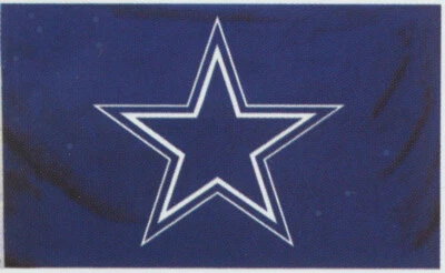 NFL Dallas Cowboys Huge 3'x5' Licensed Logo Flag / Banner - Free Shipping - Image 1 of 2