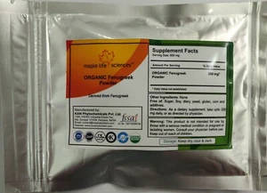 ORGANIC Fenugreek Seed Powder Pure & High Quality - Picture 1 of 2
