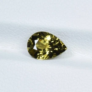 GRANATE MALI GROSULAR NATURAL AMARILLO VERDOSO BRILLANTE 1,56 ct - ¡Video de pera!! - Imagen 1 de 3