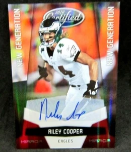 Riley Cooper 2010 Panini Certified New Generation Mirror Red#/250 Rookie!Eagles - Picture 1 of 2