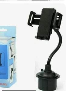 Universal Car Mount Adjustable Gooseneck Cup Holder Cradle for Cell Phone US - Picture 1 of 6