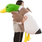 Giant Mallard Duck Plush Doll Furry Goose Plush Hugging Pillow  Kids Gift