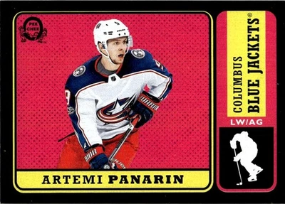 2018-19 O-Pee-Chee Retro Black Artemi Panarin 079/100 Columbus Blue Jackets #315 - Image 1 of 2