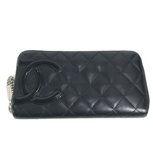CHANEL A50078 Cambon Line CC CC Mark Long wallet Zip Around Long Wallet - Picture 1 of 17