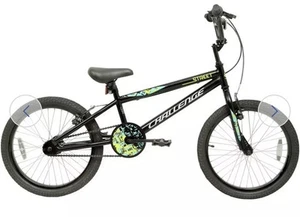 Challenge 20 inch Wheel Size Unisex Street BMX Bike - Black - Picture 1 of 8