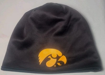 Iowa Hawkeyes Top Of The World Gray Black Hat/Beanie/Skull Cap One Size ~ Used  - Image 1 of 3
